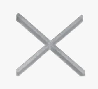 Cruceta PVC  1 mm