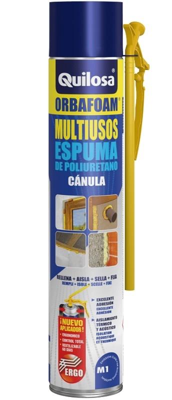 QUILOSA Orbafoam Multiusos 40 Espuma PU ERGO 670 ML ES-FR-GB-PT