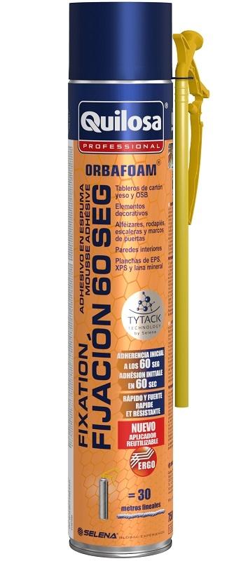 QUILOSA Professional Orbafoam FIJ60SEG Canula 0,75 l Amarillo